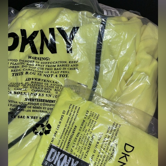 DNKY NEON GREEN MATCHING SET - Picture 2 of 4